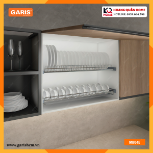 Giá bát đĩa inox 2 tầng cố định 900mm MB04.90E