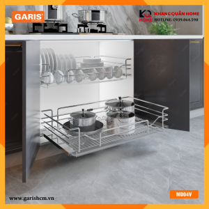 Giá xoong nồi bát đĩa Garis 900mm inox 304 MD04.90V