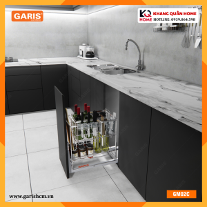 Giá dao thớt, gia vị, chai lọ 400mm GM02.40C GMC240
