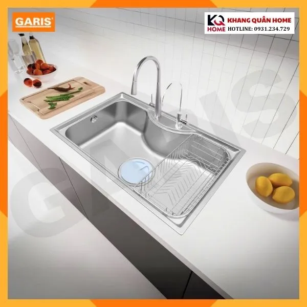 Chậu rửa 1 hố 800mm GS15.80 GST1580