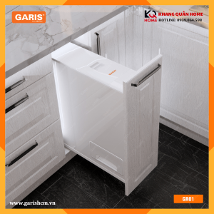 Thùng gạo nhựa ABS cao cấp 15kg cánh kéo 200mm GR01.20 GRP120