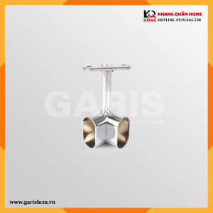 Bộ giá treo quần áo - Bas treo tủ góc màu nhôm GW27.2