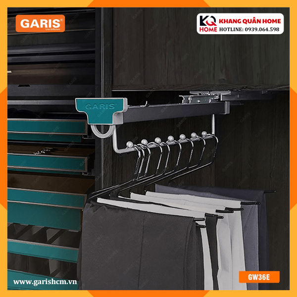 Giá treo mắc áo 7 nút GW36E