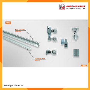 Ray trượt cửa lùa cánh gập GR68.2A