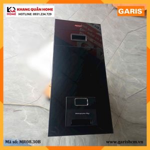 Thùng gạo mặt kính đen 15kg MR08.30B