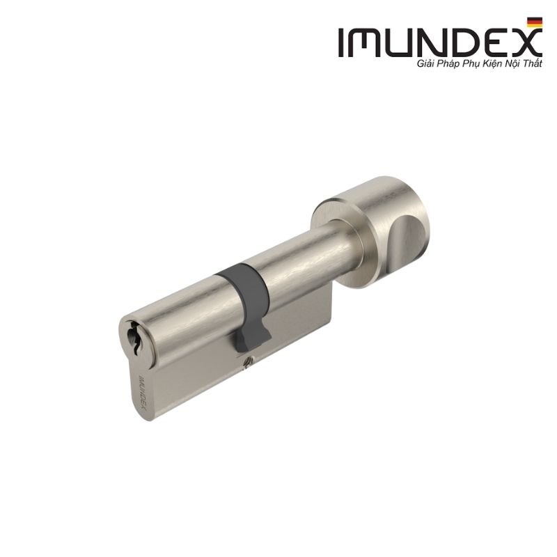 Ruột khóa 1 đầu chìa và 1 đầu vặn tròn Imundex 757.93.465