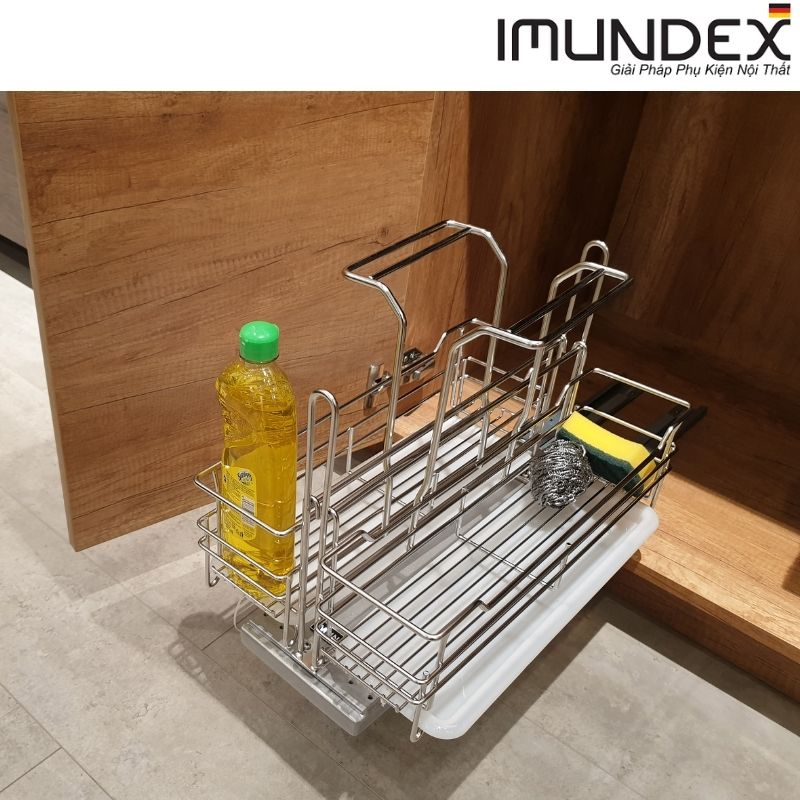 Phụ kiện tủ bếp với ray giảm chấn Imundex 7809107