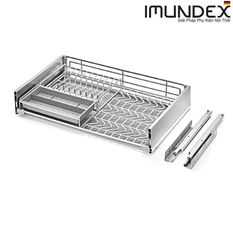Phụ kiện tủ bếp với ray giảm chấn Imundex 7809111