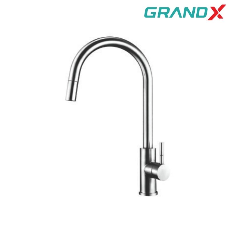 Vòi rửa nóng lạnh dây rút GrandX GXF05 Dual Spray