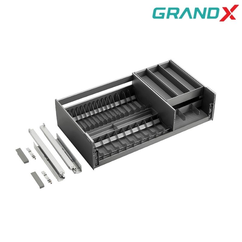 Giá bát đĩa, thìa dĩa 800mm Titanium GrandX XD.80T