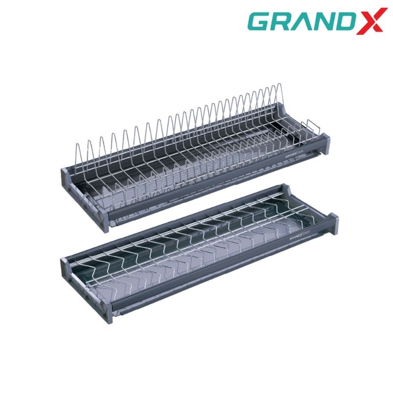 Giá chén bát cố định 700mm Inox 304 nan dẹt GrandX XF.70S