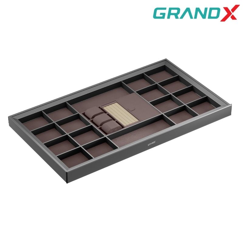 Giá để trang sức 900mm bọc da GrandX XM.90C