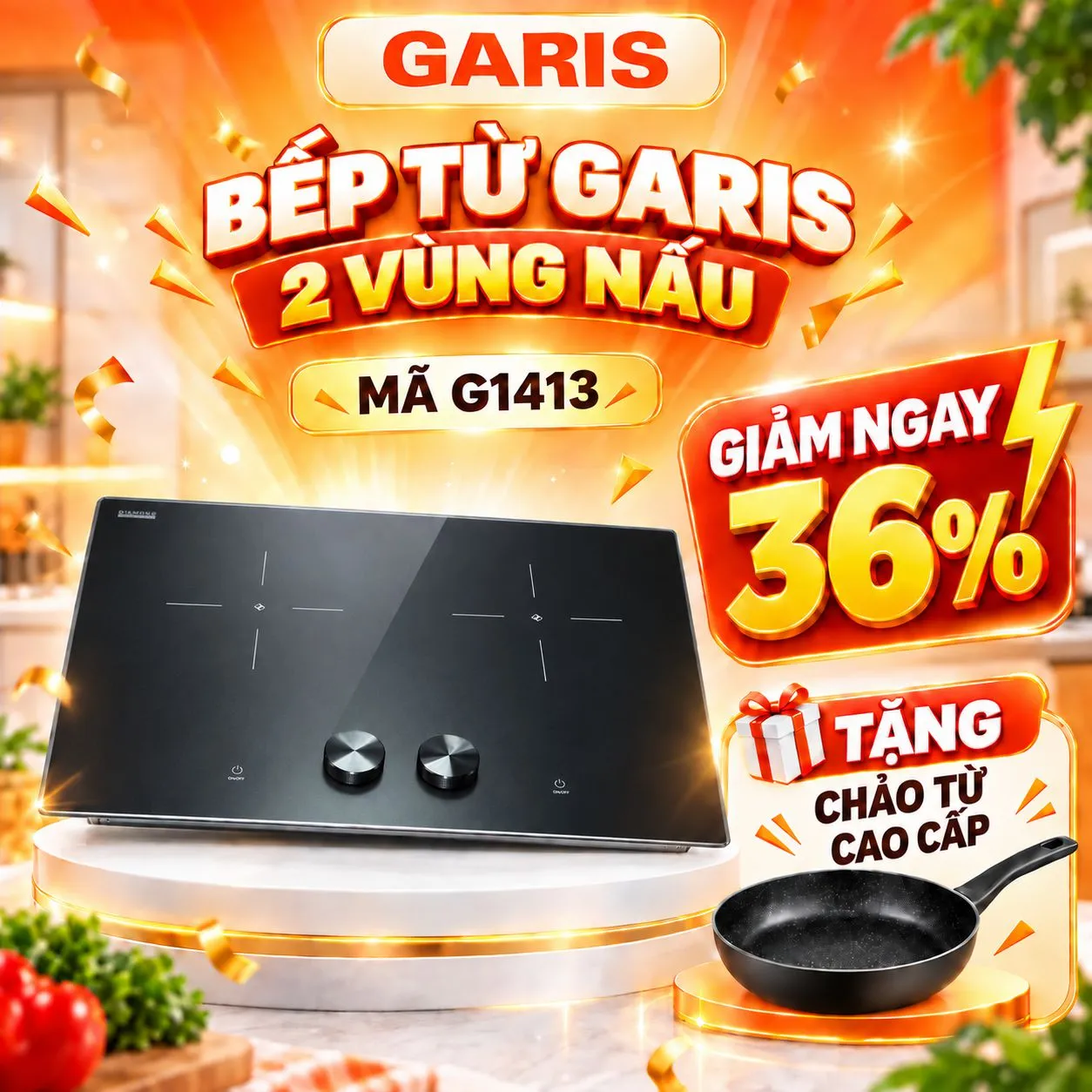 Bếp từ Garis G1413